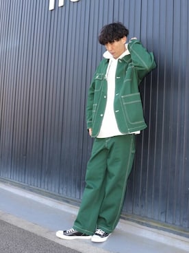 COMME CA ISM STAFFさん(メンズ・177cm)の冬コーディネート