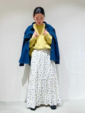 COMME CA ISM STAFFさん(レディース・151cm)の春コーディネート