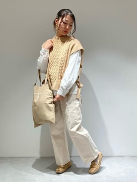 COMME CA ISM STAFFさん(レディース・161cm)の春コーディネート
