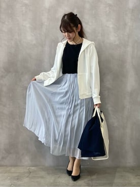 COMME CA ISM STAFFさん（レディース・160cm）の春コーディネート