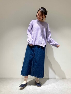 COMME CA ISM STAFFさん(レディース・161cm)の春コーディネート