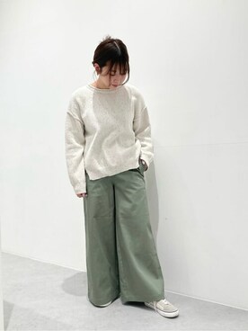 COMME CA ISM STAFFさん(レディース・154cm)の春コーディネート