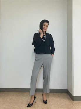 COMME CA ISM STAFFさん（レディース・163cm）の春コーディネート