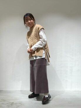 COMME CA ISM STAFFさん(レディース・148cm)の春コーディネート