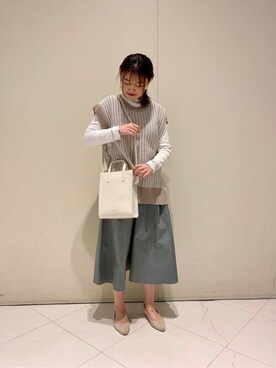 COMME CA ISM STAFFさん(レディース・157cm)の春コーディネート