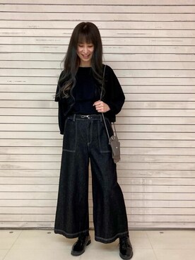 COMME CA ISM STAFFさん（レディース・156cm）の春コーディネート