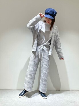 COMME CA ISM STAFFさん(レディース・161cm)の春コーディネート