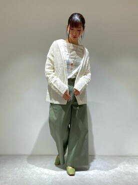 COMME CA ISM STAFFさん(レディース・161cm)の春コーディネート