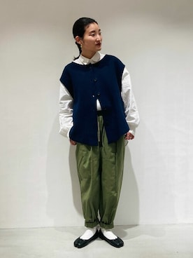 COMME CA ISM STAFFさん(レディース・151cm)の春コーディネート