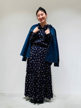 COMME CA ISM STAFFさん(レディース・151cm)の春コーディネート