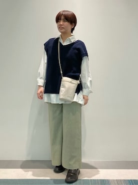 COMME CA ISM STAFFさん(レディース・162cm)の春コーディネート