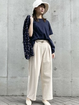 COMME CA ISM STAFFさん(レディース・163cm)の春コーディネート