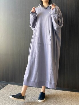 「ONIGIRI（オニギリ）のアイテム（スニーカー）」を使った、COMME CA ISM STAFFさん（レディース・163cm）の春コーディネート