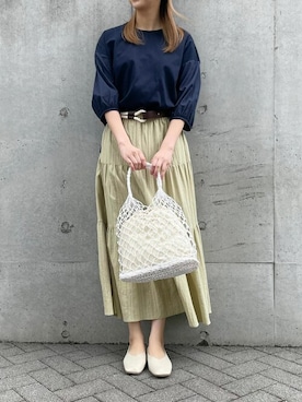 COMME CA ISM STAFFさん(レディース・163cm)の春コーディネート