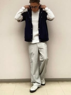 COMME CA ISM STAFFさん(メンズ・185cm)の春コーディネート