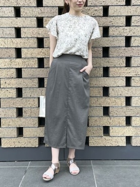 COMME CA ISM STAFFさん(レディース・164cm)の春コーディネート