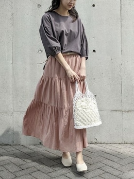 COMME CA ISM STAFFさん(レディース・163cm)の春コーディネート