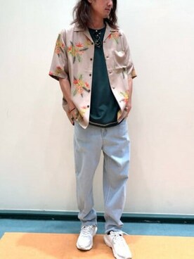 COMME CA ISM STAFFさん（メンズ・177cm）の春コーディネート