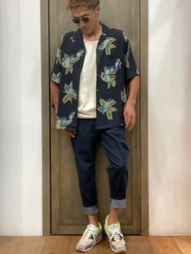 COMME CA ISM STAFFさん(メンズ・185cm)の春コーディネート