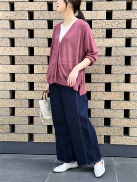 COMME CA ISM STAFFさん(レディース・168cm)の夏コーディネート