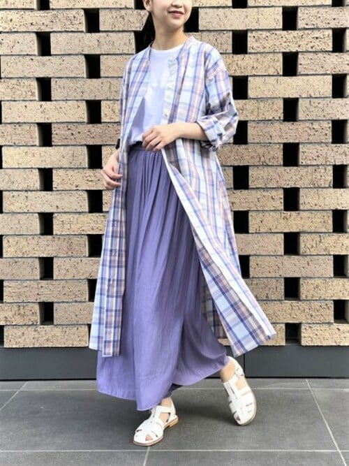 コムサイズム 公式 Comme Ca Ism Staffさんのシャツワンピースを使ったコーディネート Zozotown