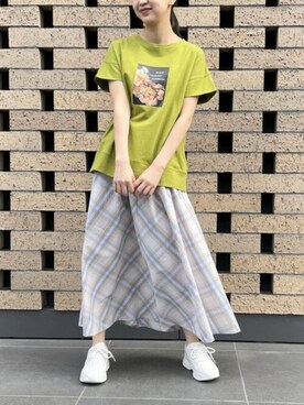 COMME CA ISM STAFFさん（レディース・163cm）の夏コーディネート