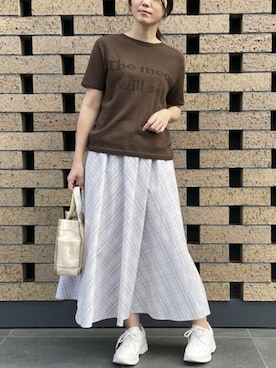 COMME CA ISM STAFFさん（レディース・168cm）の夏コーディネート