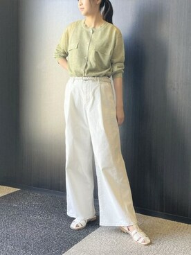 COMME CA ISM STAFFさん（レディース・164cm）の夏コーディネート