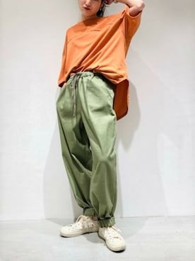 COMME CA ISM STAFFさん(レディース・151cm)の夏コーディネート