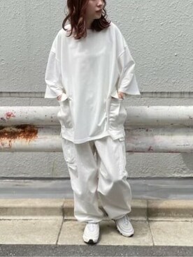 COMME CA ISM STAFFさん（レディース・160cm）の夏コーディネート