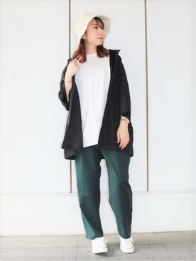 COMME CA ISM STAFFさん（レディース・160cm）の夏コーディネート