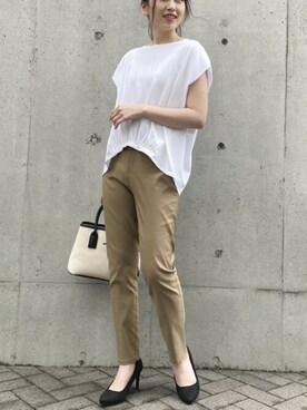 COMME CA ISM STAFFさん（レディース・164cm）の夏コーディネート