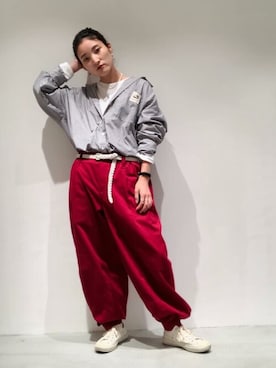 COMME CA ISM STAFFさん(レディース・151cm)の夏コーディネート
