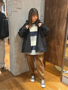 COMME CA ISM STAFFさん（レディース・160cm）の秋コーディネート