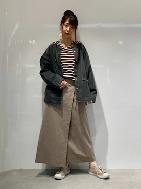 COMME CA ISM STAFFさん(レディース・161cm)の秋コーディネート