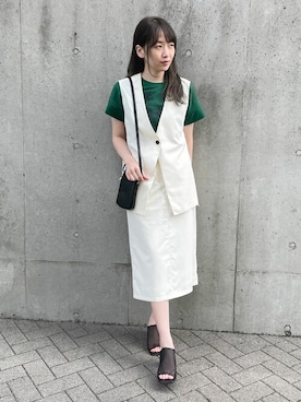 COMME CA ISM STAFFさん（レディース・164cm）の春コーディネート