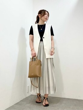 COMME CA ISM STAFFさん(レディース・166cm)の春コーディネート
