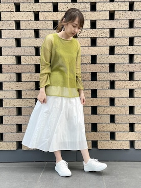 COMME CA ISM STAFFさん（レディース・164cm）の夏コーディネート