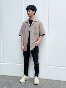 COMME CA ISM STAFFさん（メンズ・165cm）の夏コーディネート