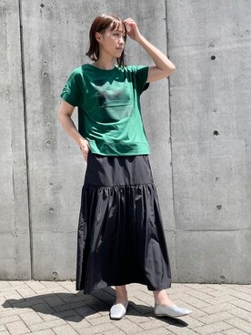 COMME CA ISM STAFFさん(レディース・168cm)の夏コーディネート