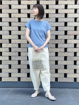 COMME CA ISM STAFFさん(レディース・168cm)の夏コーディネート