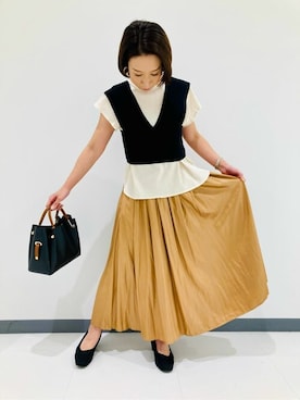 COMME CA ISM STAFFさん（レディース・155cm）の夏コーディネート