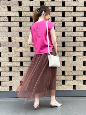 COMME CA ISM STAFFさん(レディース・164cm)の夏コーディネート