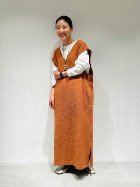 COMME CA ISM STAFFさん(レディース・151cm)の秋コーディネート