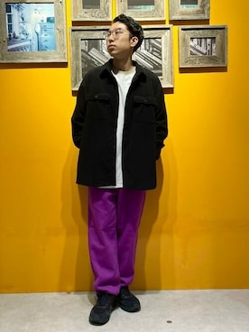 COMME CA ISM STAFFさん(メンズ・165cm)の秋コーディネート