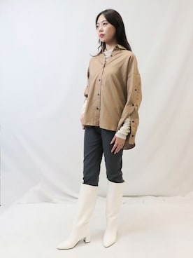 COMME CA ISM STAFFさん（レディース・163cm）の秋コーディネート