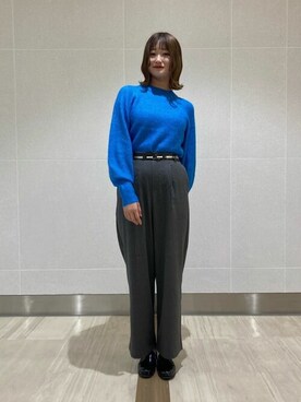COMME CA ISM STAFFさん(レディース・159cm)の秋コーディネート