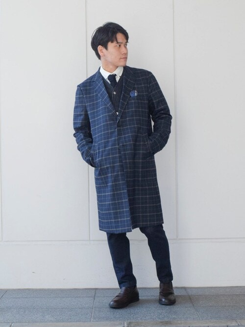 コムサイズム[公式]COMME CA ISM STAFFさんのチェスターコートを