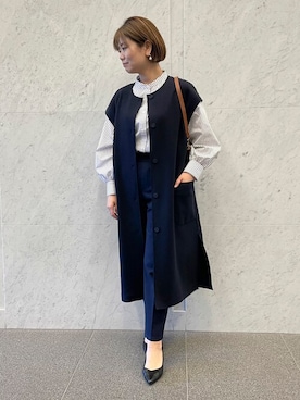 COMME CA ISM STAFFさん(レディース・161cm)の春コーディネート
