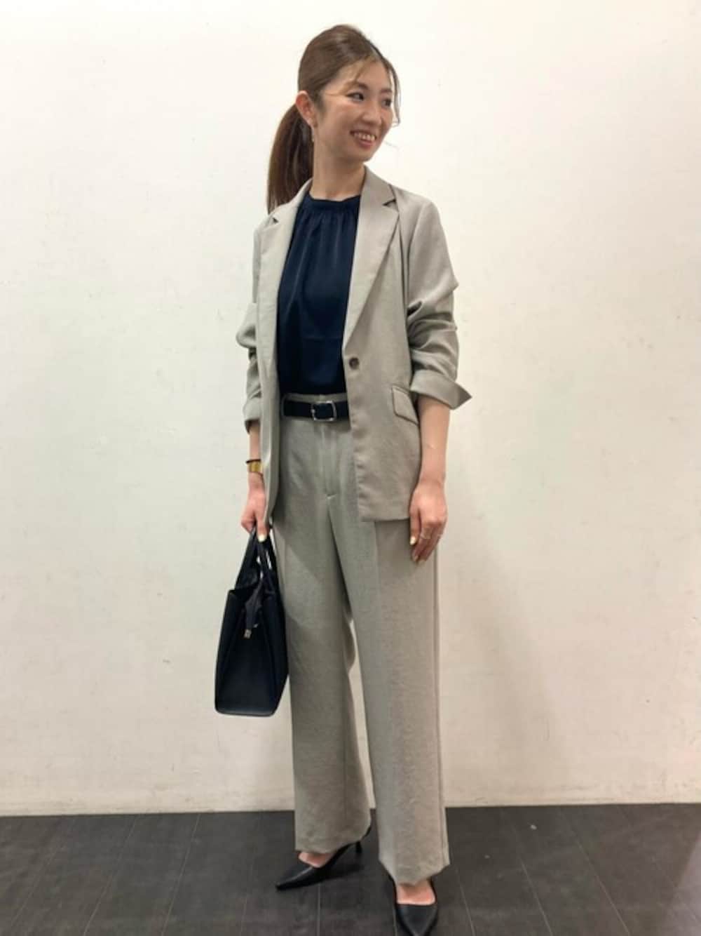 COMME CA DU MODE レディース、パンツスーツ COMME CA ISM STAFF